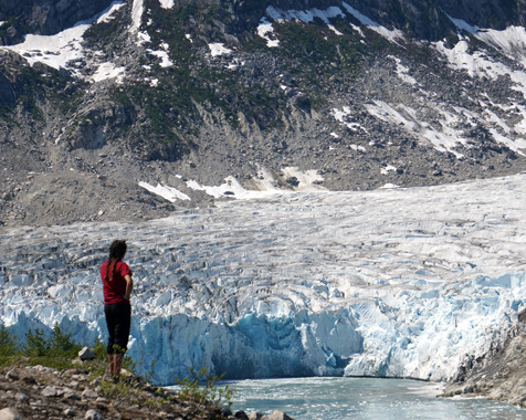 Glacier Viewing on a Babkin Custom Private Charter