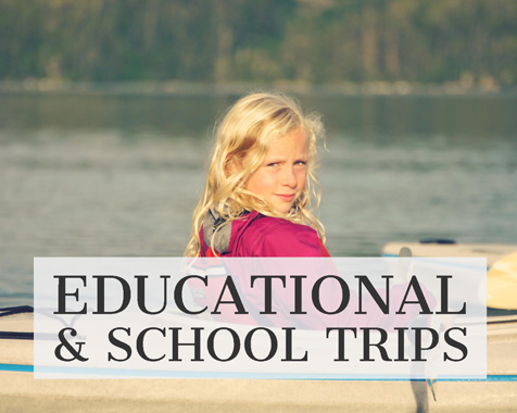 Custom Alaska boat charters can cater for educational & school trips