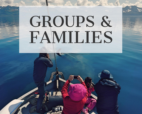 Custom Alaska boat charters are perfect for groups & families